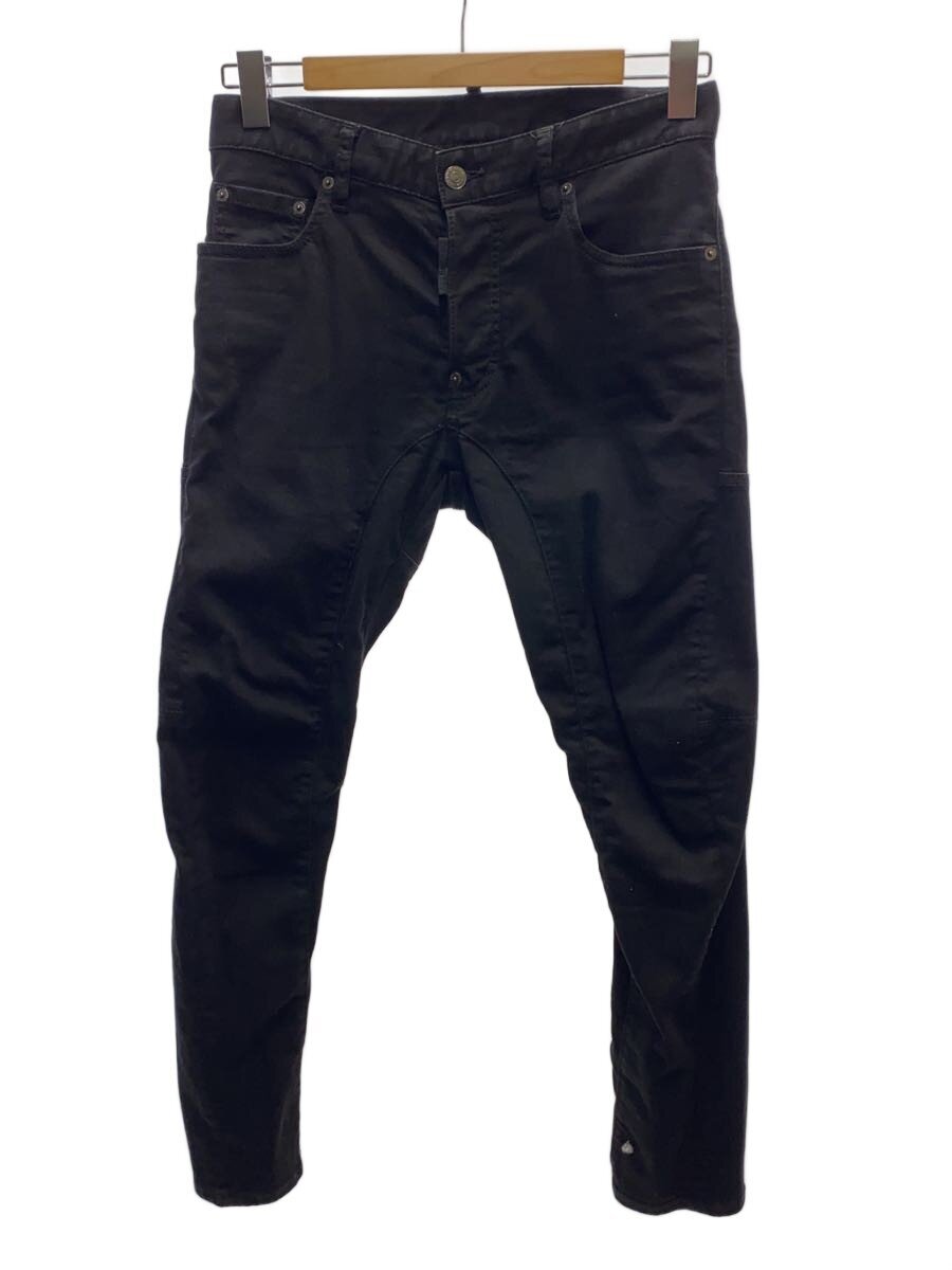 【中古】DSQUARED2◆スキニーパンツ/42/綿織物/BLK/S74LB1308 S30730【メンズウェア】