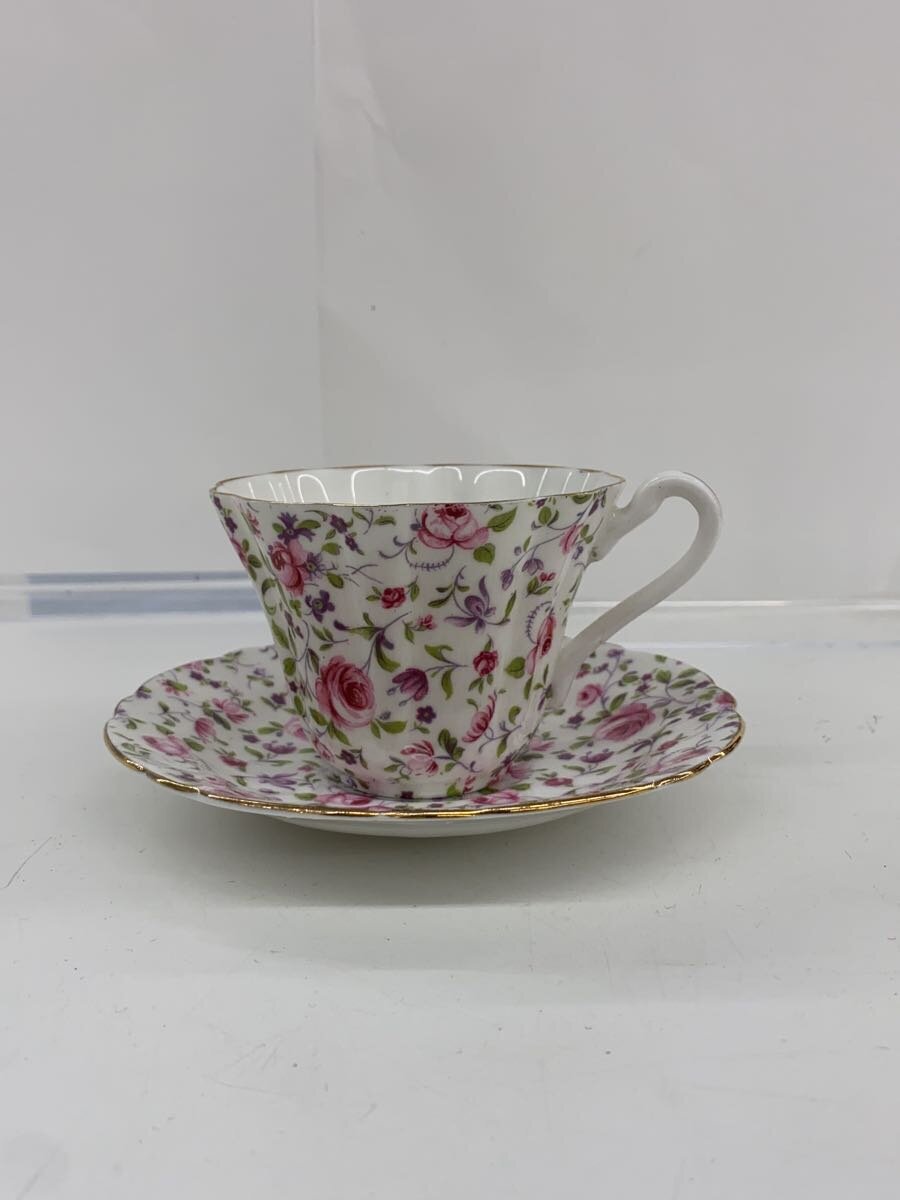 【中古】GLADSTONE/カップ&ソーサー/WHT/薔薇/MADE IN ENGLAND【キッチン用品】 4,048円