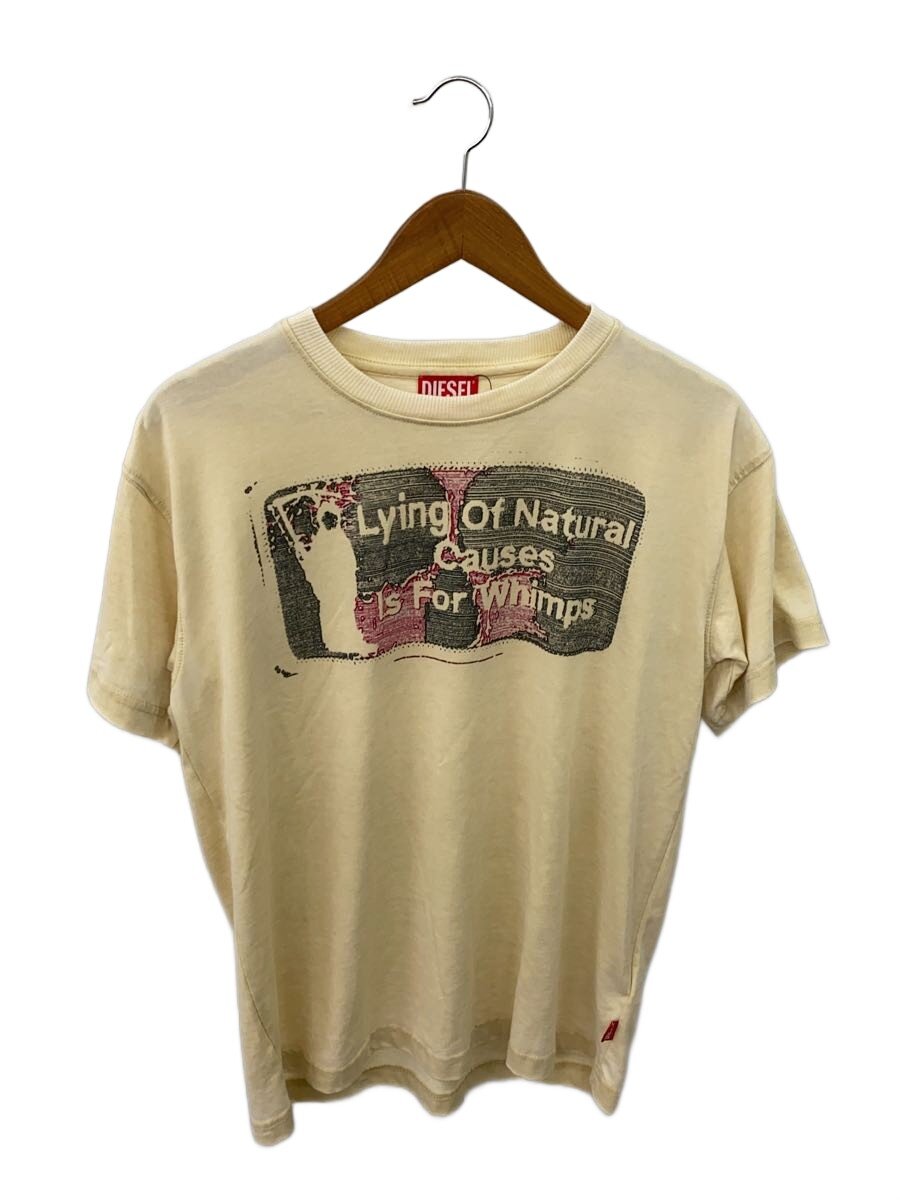 【中古】DIESEL◆プルオーバー/S/綿織物/YLW/A19412【メンズウェア】