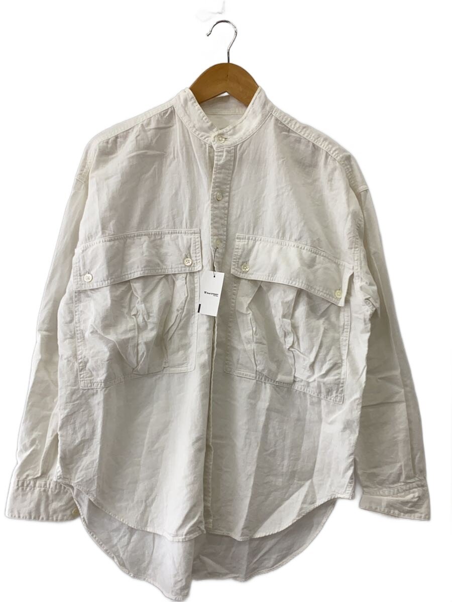 【中古】KATHARINE HAMNETT◆長袖シャツ/XS/コットン/WHT/25S-KHRHS-90//【レディースウェア】|2nd STREET 店