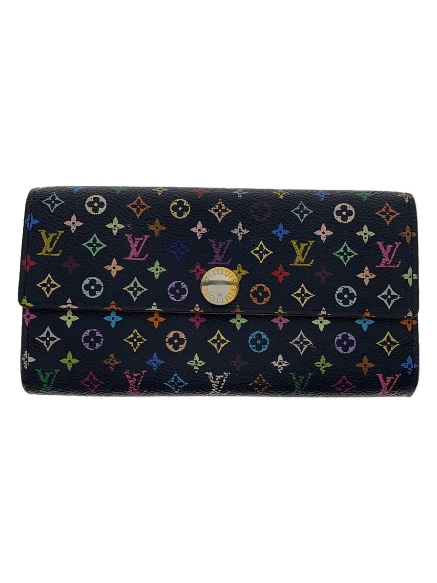 【中古】LOUIS VUITTON◆ポルト・フォイユ・サラ_モノグラム・マルチカラー_マルチカラー/PVC/マルチカラー/総柄/レディース【服飾雑貨他】｜2ｎｄ STREET 店