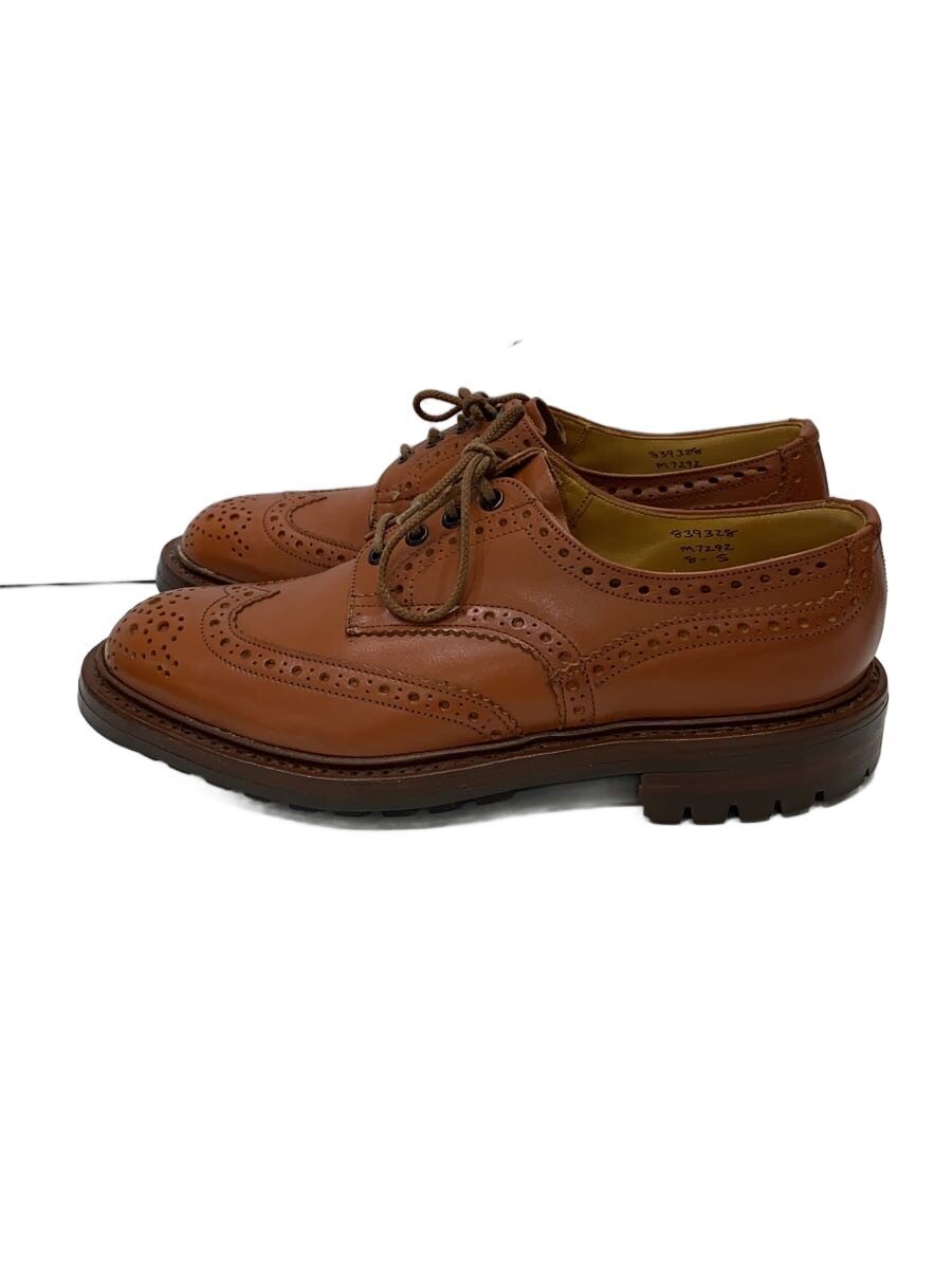 【中古】Tricker’s◆シューズ/UK8/BRW/なめし革/M7292【シューズ】