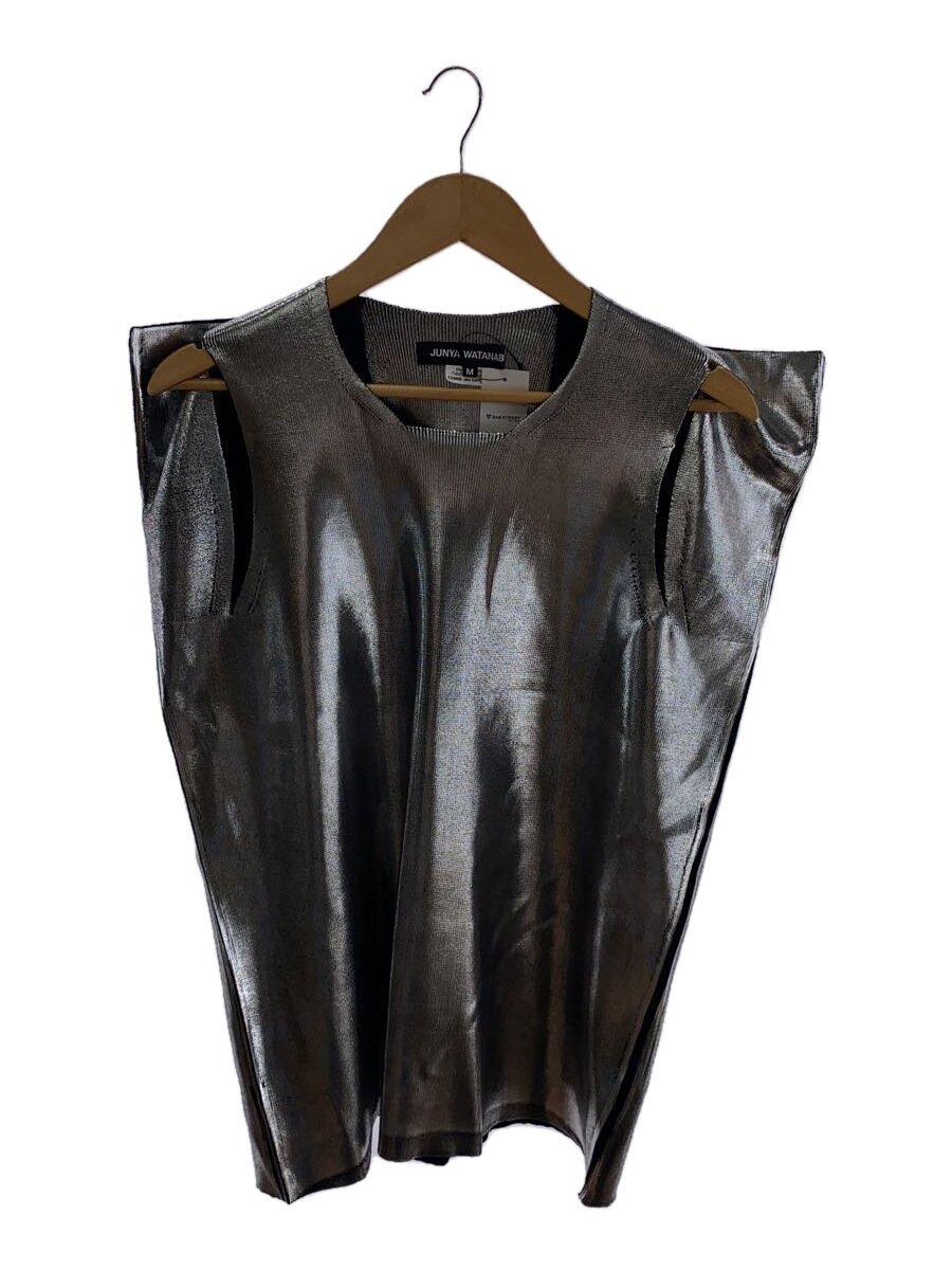 【中古】JUNYA WATANABE COMME des GARCONS◆25SS/REFLECTIVE SLEEVELESS BLOUSE/M/ポリエステル/SLV/JO-N008【レディースウェア】｜2ｎｄ STREET 店