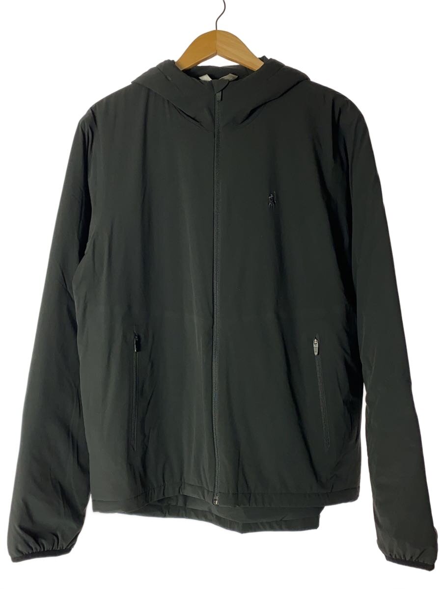 【中古】POLO RALPH LAUREN◆ナイロンジャケット/M/ナイロン/BLK/無地【メンズウェア】|2nd STREET 店