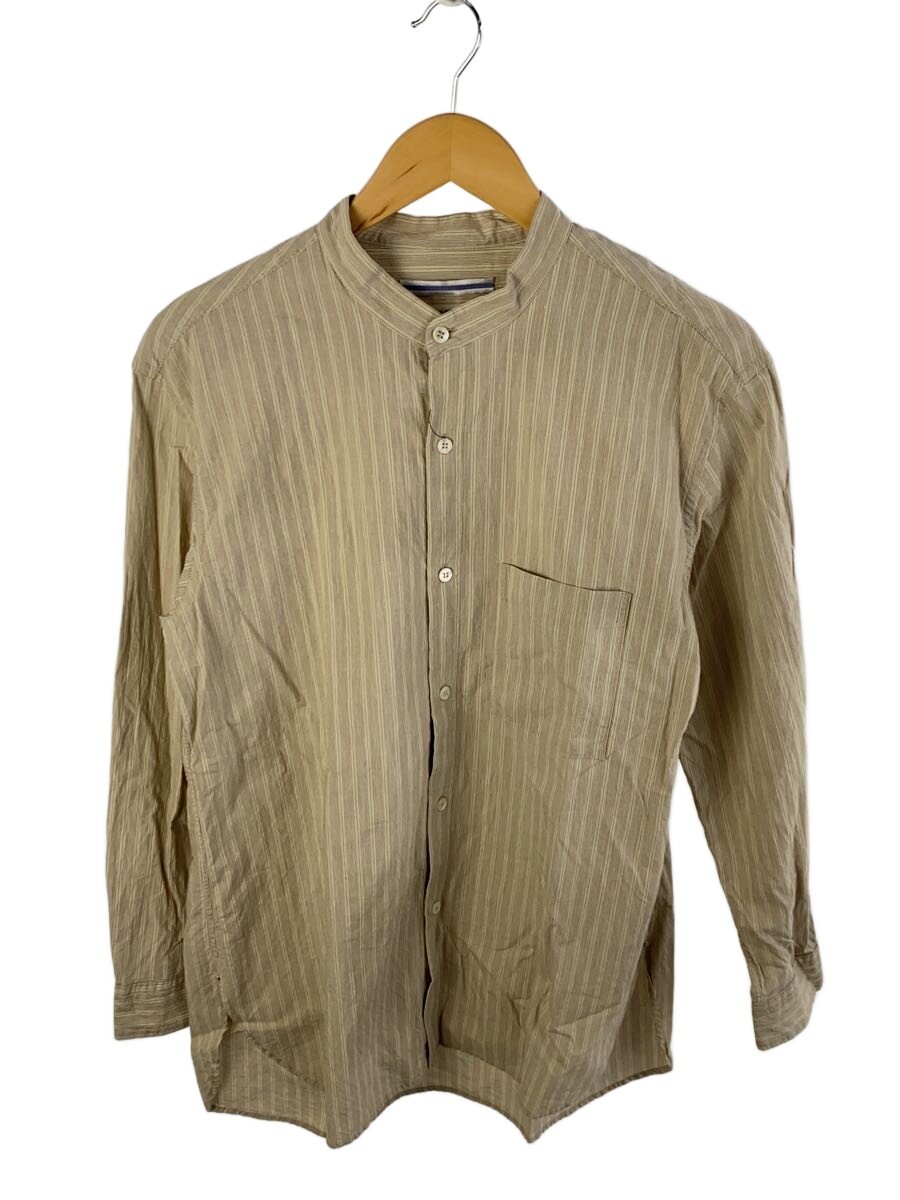 【中古】Cristaseya◆長袖シャツ/M/コットン/BEG/ストライプ【メンズウェア】|2nd STREET 店