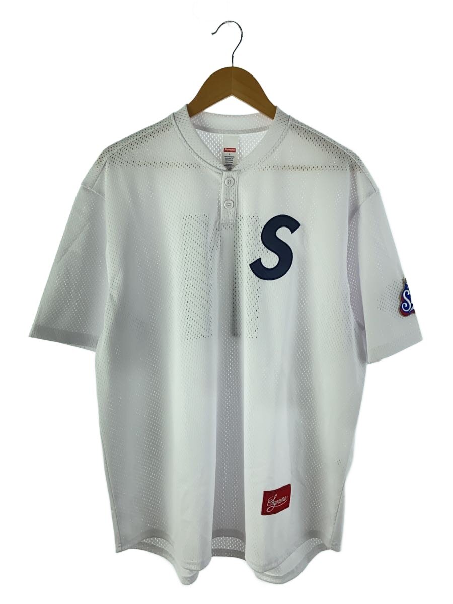 【中古】Supreme◆トップス/L/--/WHT【メンズウェア】