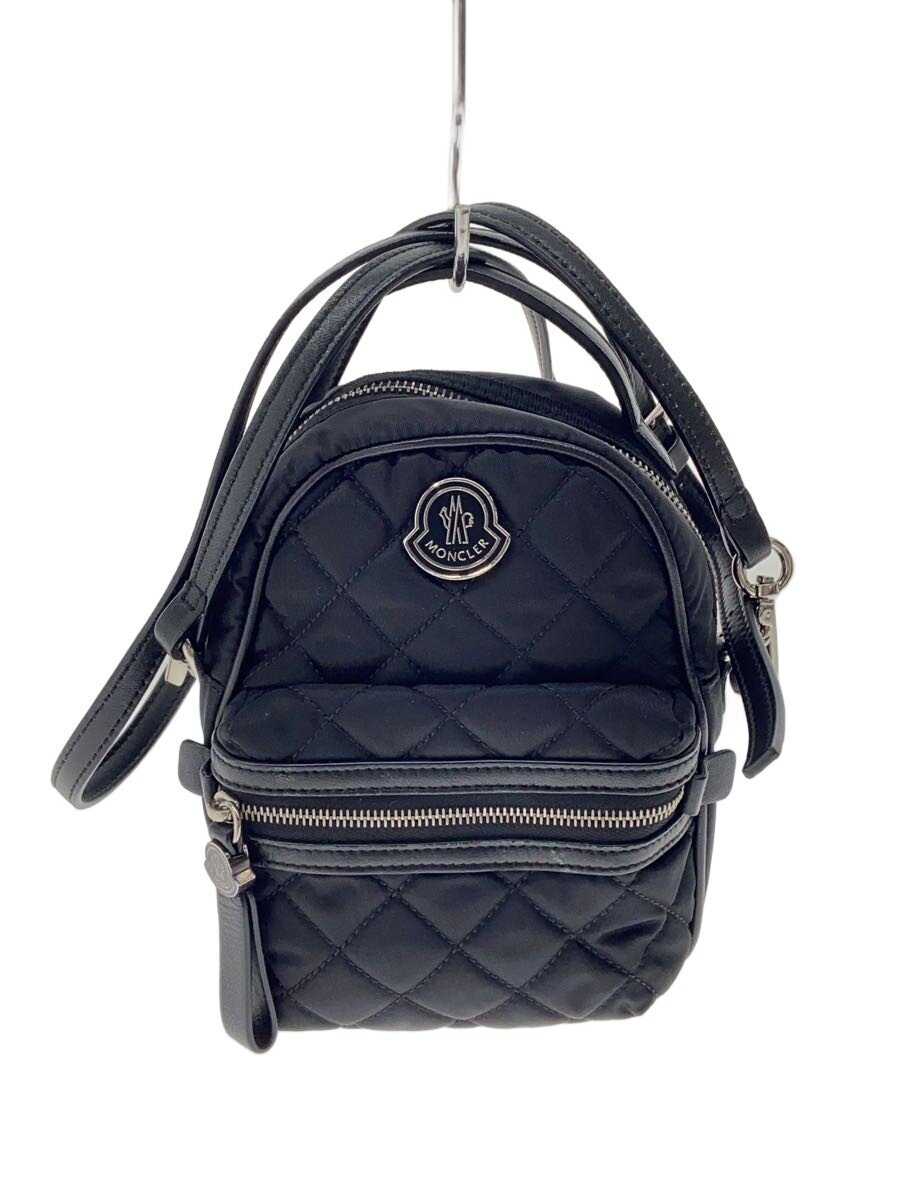 【中古】MONCLER◆キルティング/ミニリュック/ショルダーバッグ/--/BLK//【バッグ】｜2ｎｄ STREET 店