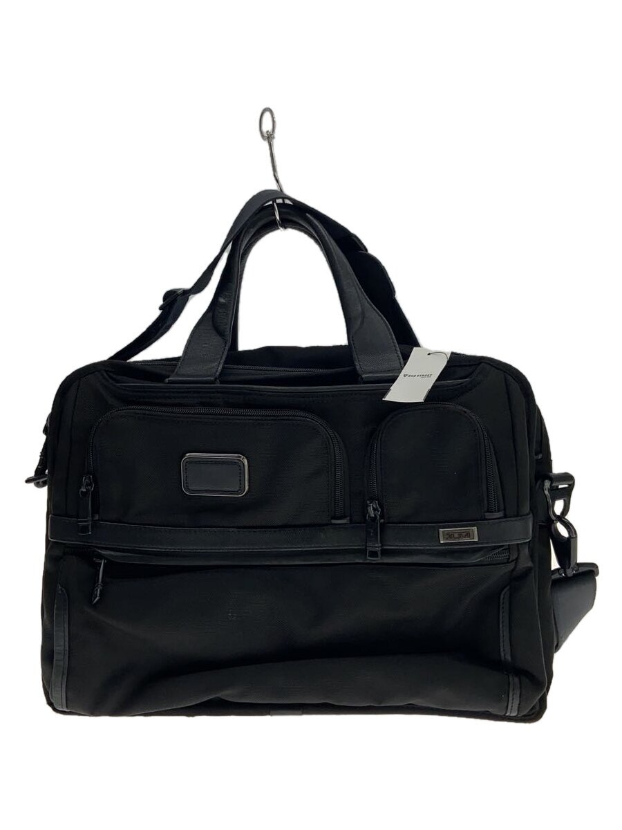 【中古】TUMI◆ブリーフ入れもの/帆布/BLK【御徒面子】