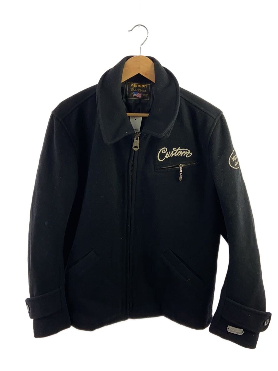 【中古】VANSON◆ジャケット/L/ウール/BLK//【メンズウェア】｜2ｎｄ STREET 店
