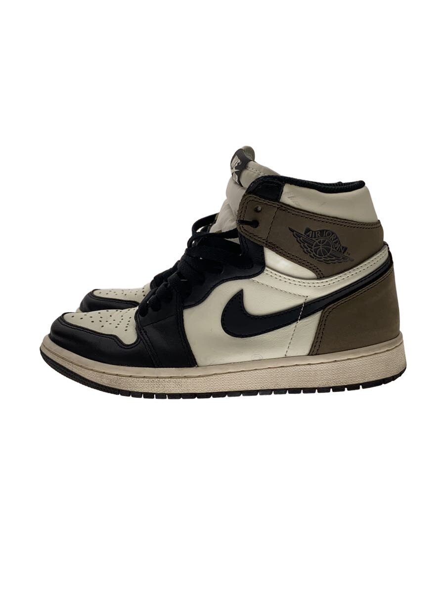 【中古】NIKE◆AIR JORDAN 1 RETRO OG MOCHA/25糎/BRW/555088-105【シューズ】