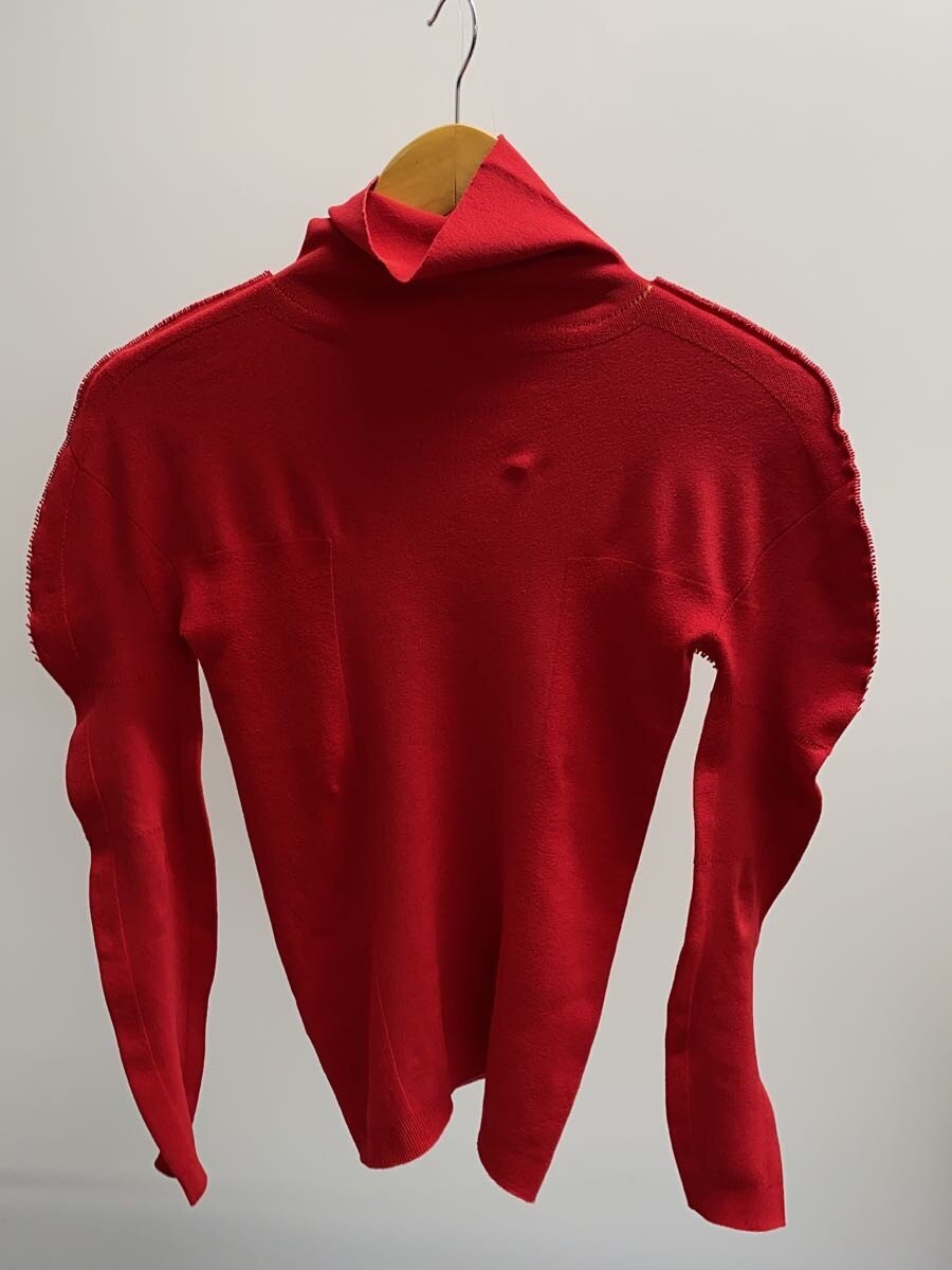 【中古】me ISSEY MIYAKE◆長袖カットソー/--/ポリエステル/赤いこと/M172KJ221【レディース御召しもの】