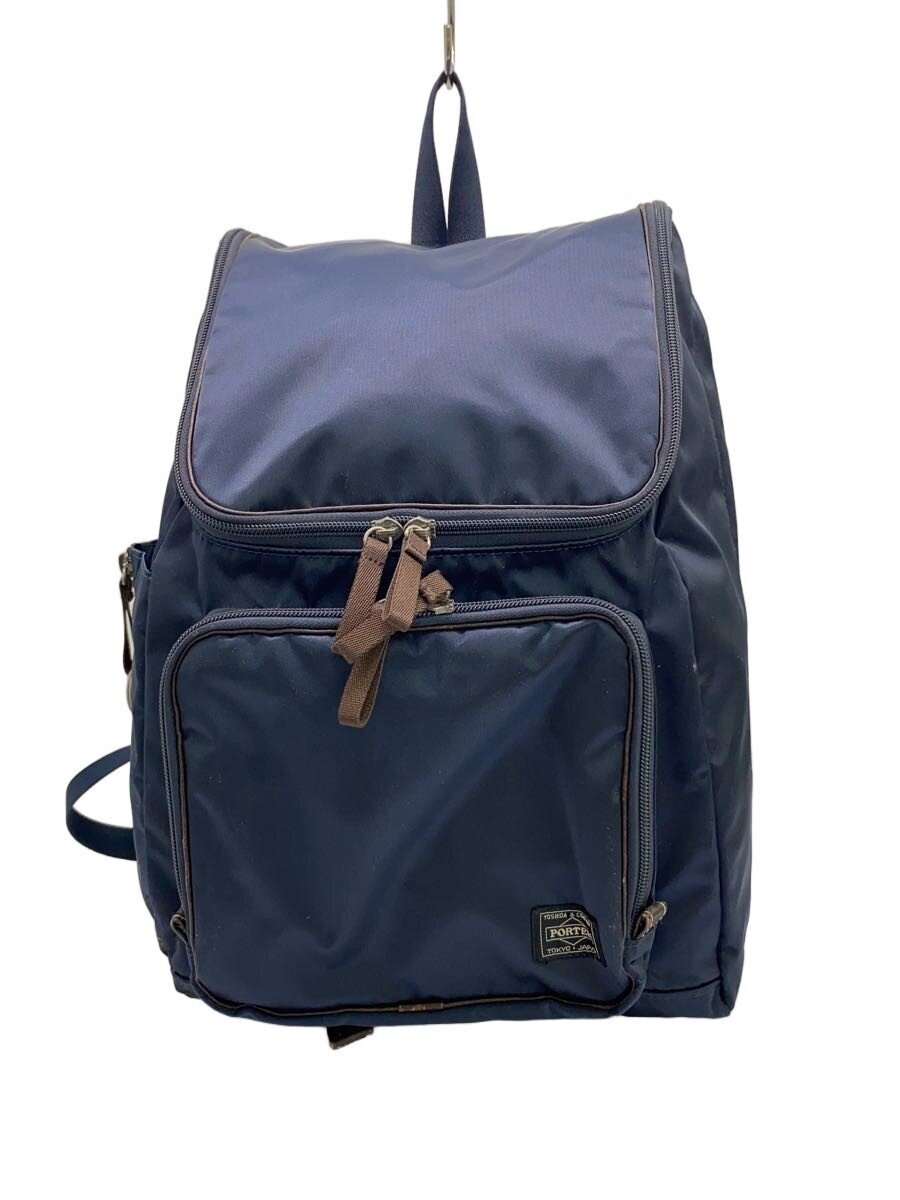 【中古】PORTER◆背嚢/ナイロン/NVY/728-08703【御徒面子】