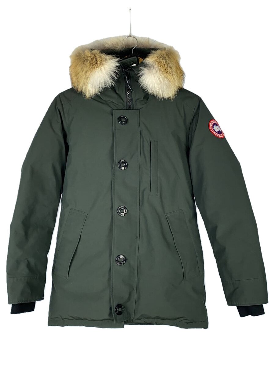 【中古】CANADA GOOSE◆JASPER PARKA/落ちこむ上衣/XS/ポリエステル/GRN/無地/3438JM【メンズウェア】