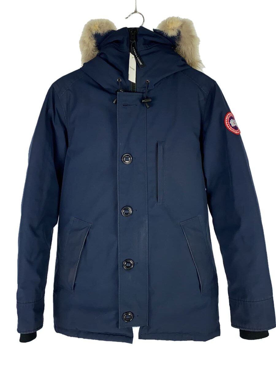 【中古】CANADA GOOSE◆CHATEAU PARKA/落ち込む上衣/S/ポリエステル/NVY/無地/3426MA【メンズウェア】