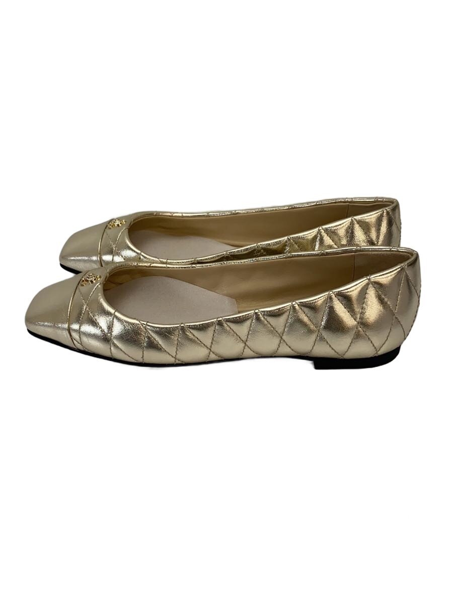 【中古】JIMMY CHOO◆木目細かパンプス/35.5/GLD【シューズ】