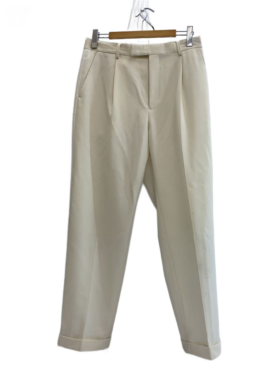 【中古】WACKO MARIA◆DORMEUIL//スラックスズボン下/L/ポリエステル/WHT/無地//【メンズウェア】