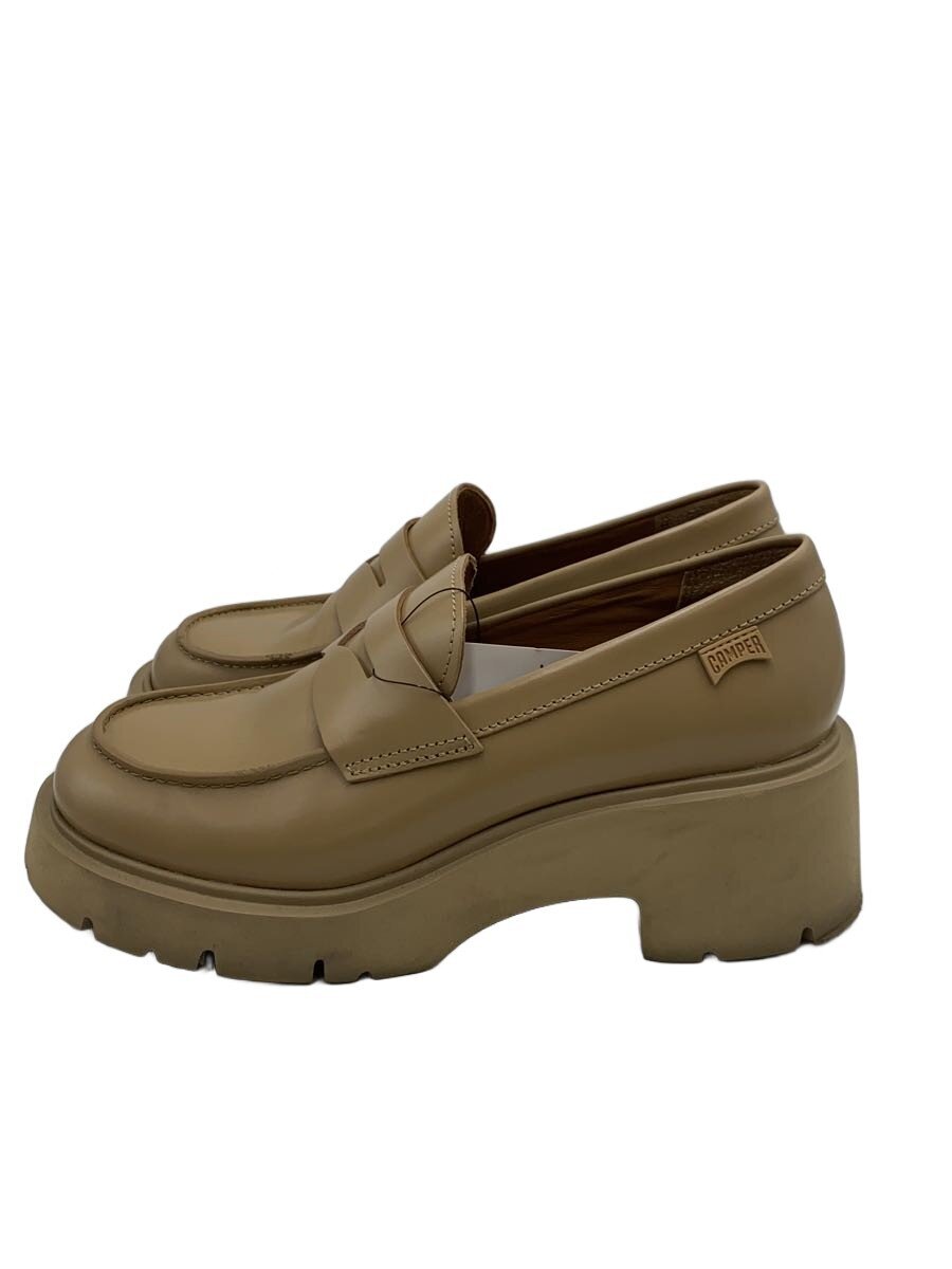 【中古】camper◆置き目毛皮/37/BEG/K201425-013//【シューズ】