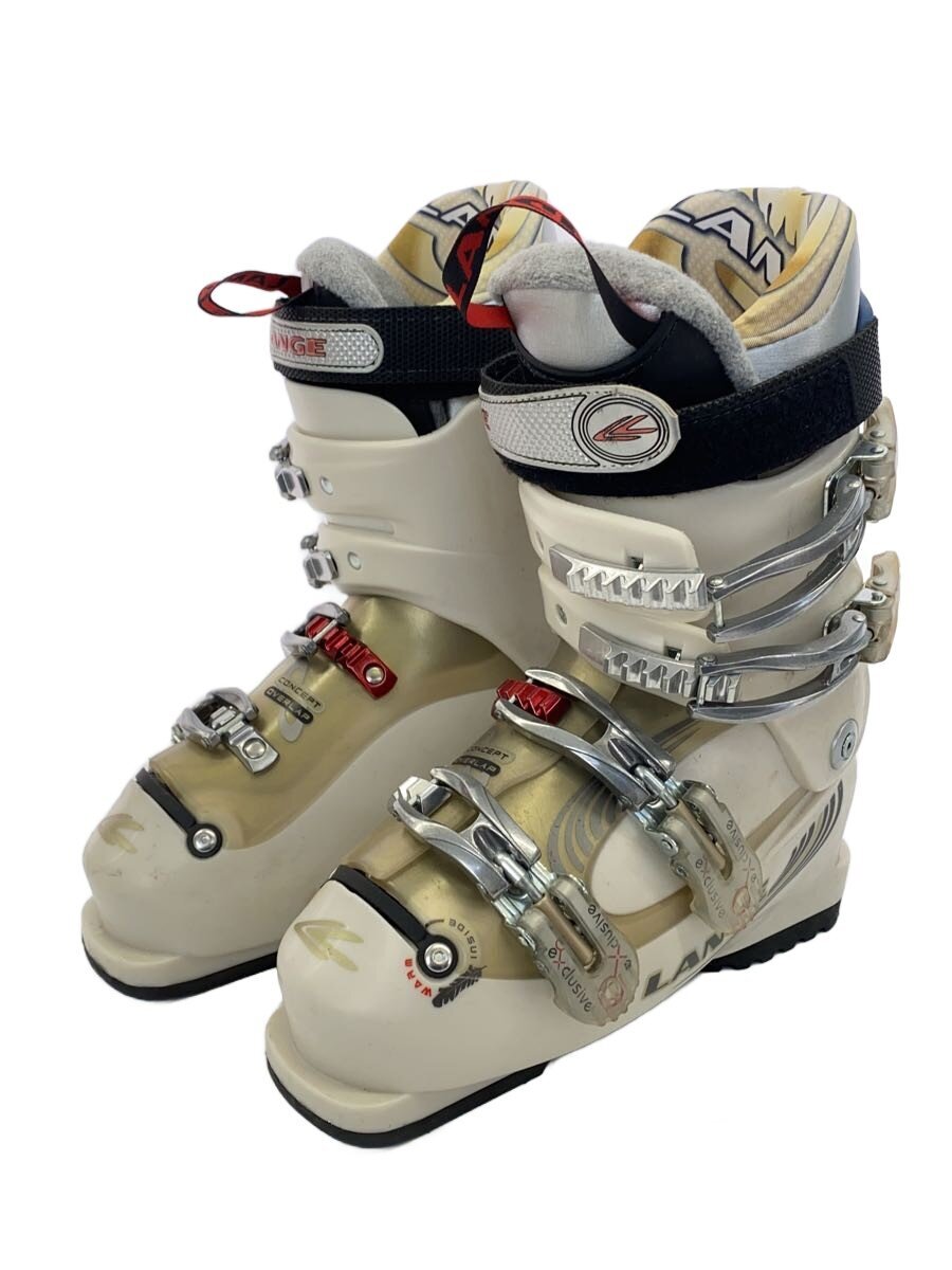 【中古】LANGE◆スキーブーツ/23.5cm/CRM/アダルト【スポーツ】