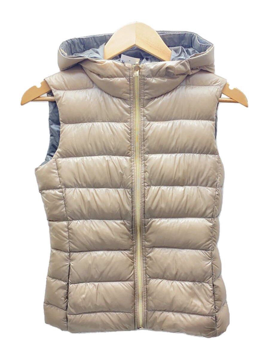 【中古】HERNO◆地獄ノ/落ちこむより良い/38/ポリエステル/BEG/無地/PI10048D-STP-12017-2200【レディースお召しもの】
