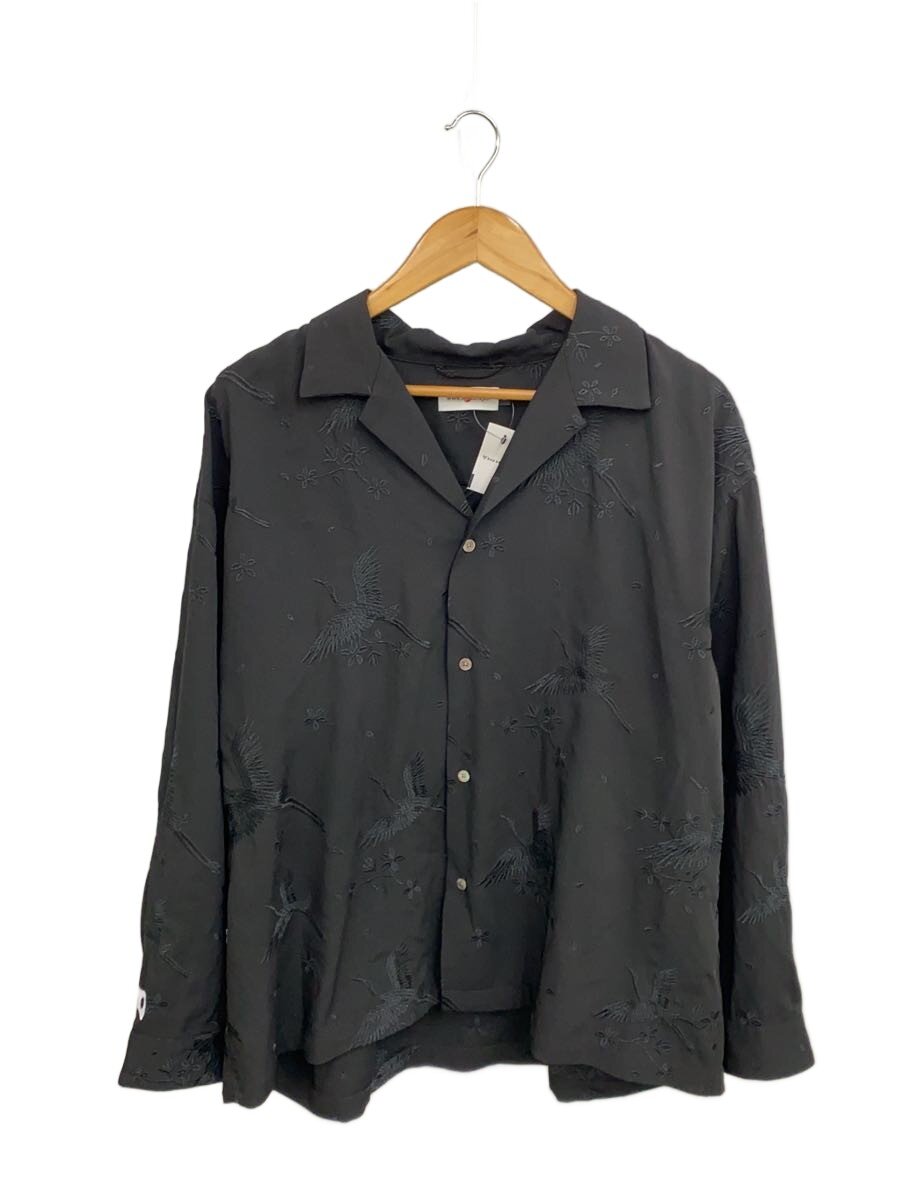 【中古】white japan project/長袖シャツ/M/ポリエステル/BLK【メンズウェア】｜2ｎｄ STREET 店