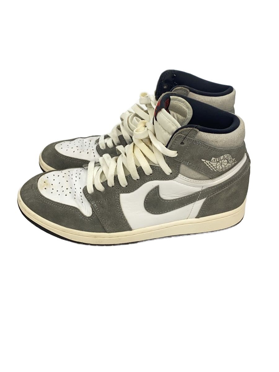 【中古】NIKE◆AIR JORDAN 1 RETRO HIGH OG_大気圏 ジョーダン 1 レトロ 御機嫌 乱痴気騒ぎ/27糎/GR//【シューズ】