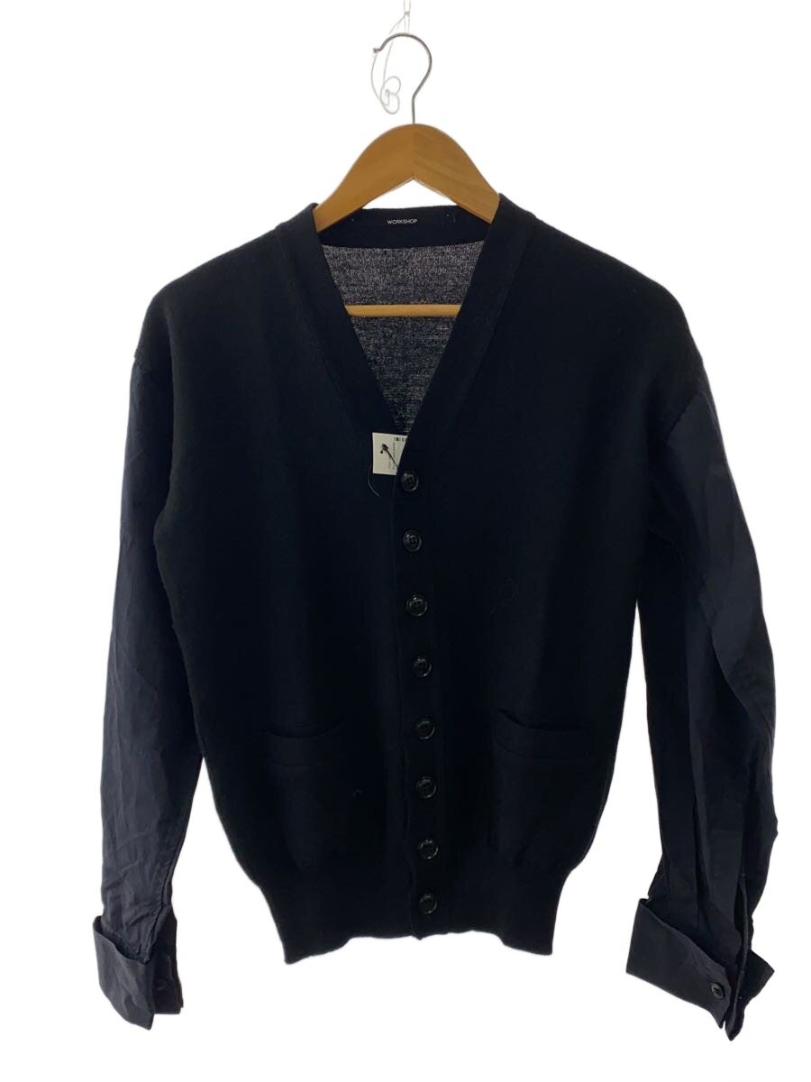 【中古】Y’s for men workshop◆ジレー(薄っぺら)/--/羊毛/BLK【メンズウェア】