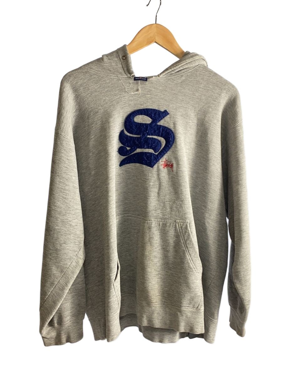 【中古】STUSSY◆パーカー/M/コットン/GRY【メンズウェア】|2nd STREET 店