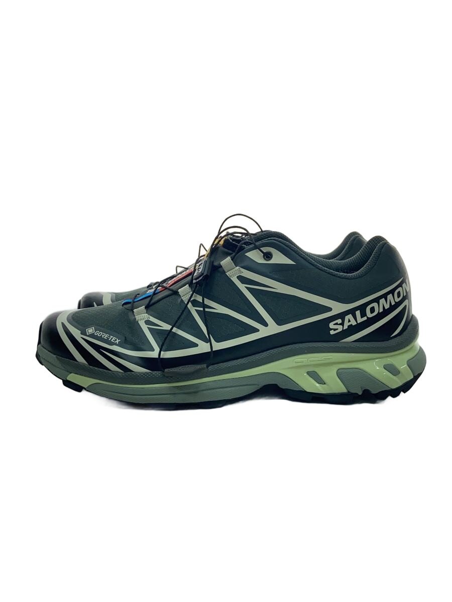 【中古】salomon◆SALOMON SNEAKERS XT-6 GTX/27糎/GRN/475813【シューズ】