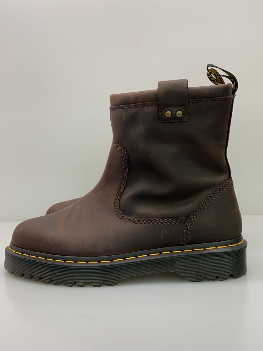 【中古】Dr.Martens◆ブーツ/UK9/BRW/なめし革【シューズ】