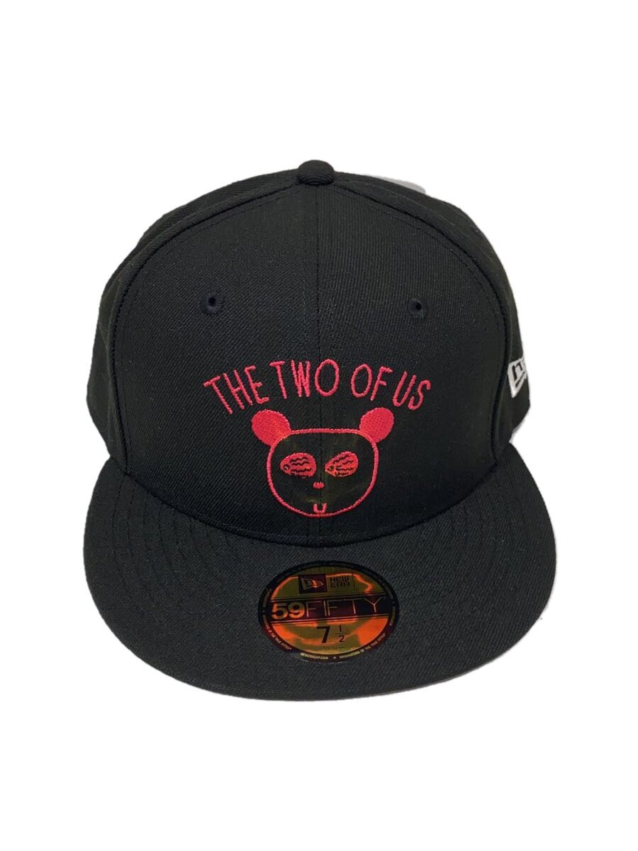 【中古】NEW ERA◆7 1/2/ポリエステル/BLK/メンズ【服飾雑貨他】