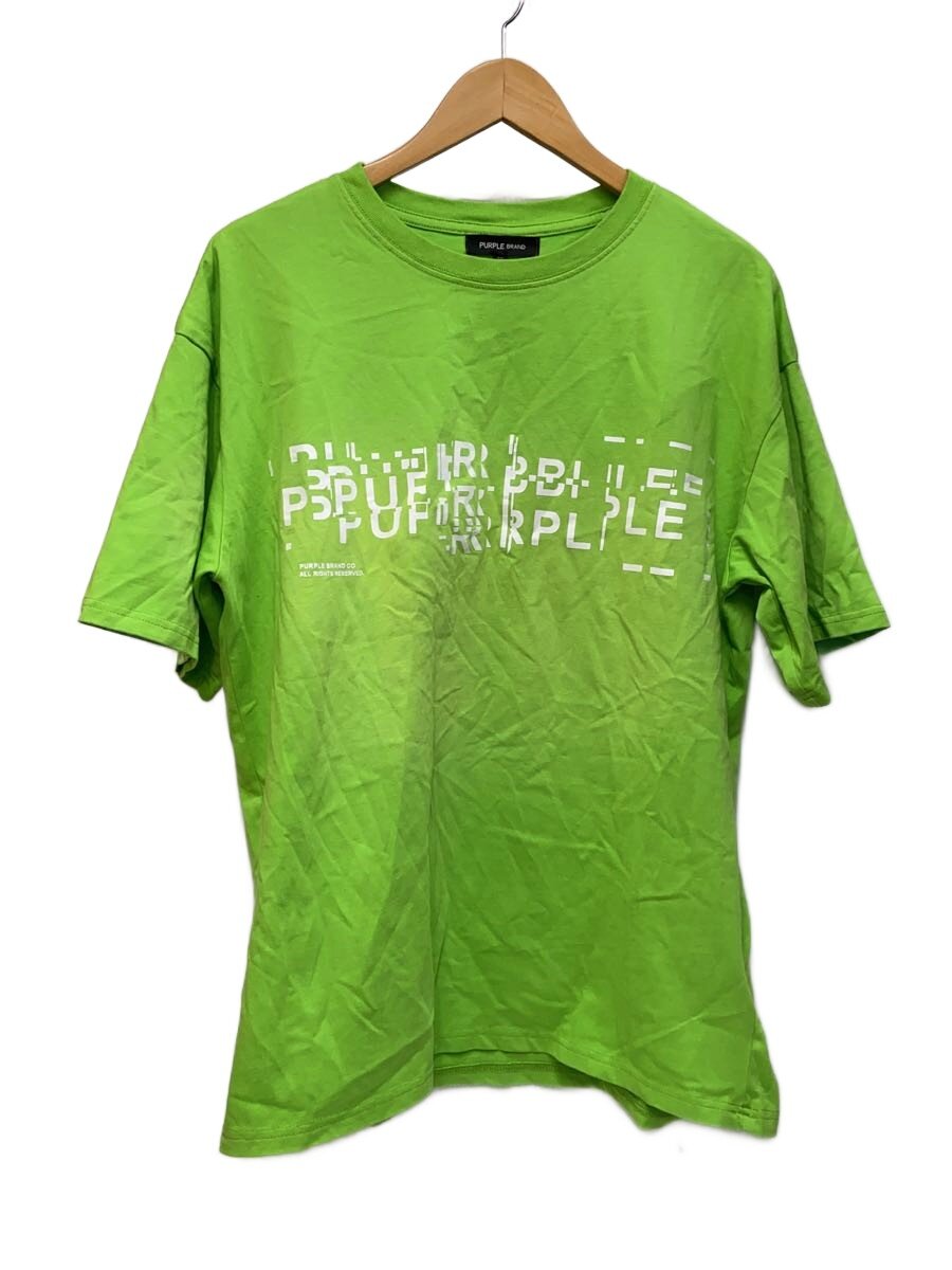 【中古】PURPLE BRAND◆プルオーバー/M/綿織物/GRN//【メンズウェア】