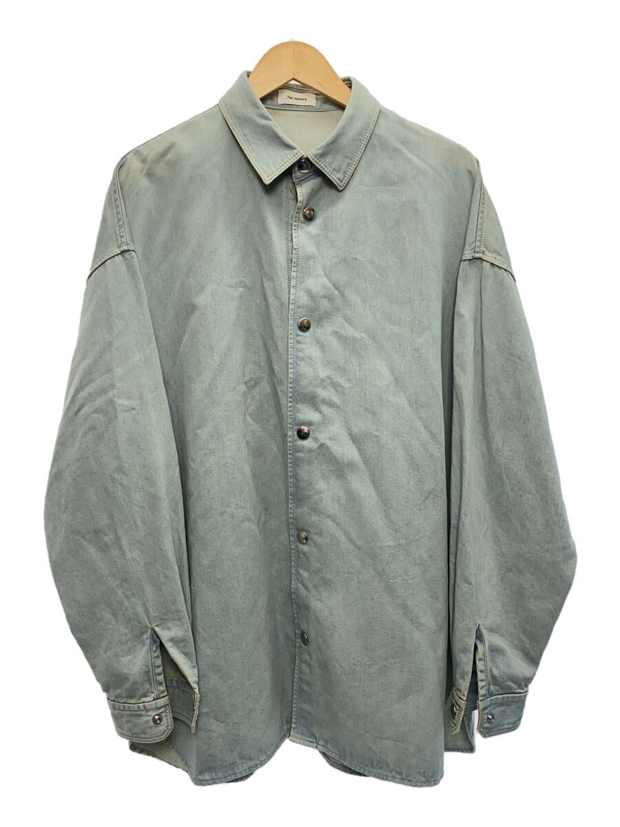【中古】THE RERACS◆長袖プルオーバー/46/綿織物/BLU/22SS-REBL-301-J【メンズウェア】