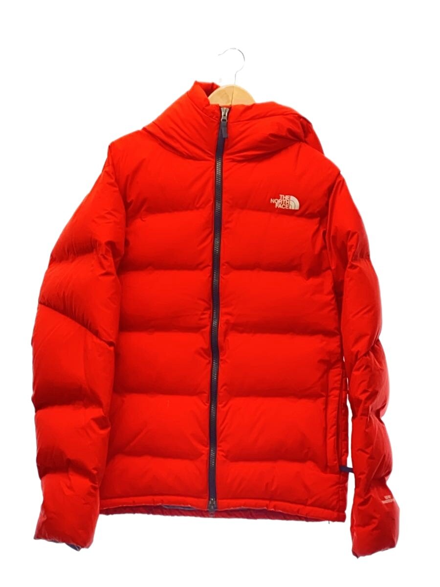 【中古】THE NORTH FACE◆BELAYER PARKA_ビレイヤーパーカー/XL/ナイロン/RED【メンズウェア】