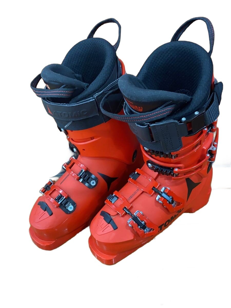 【中古】ATOMIC◆スキーの板ブーツ/25珊/RED/成年者/REDSTER WORLD CUP 130//【運動競技】