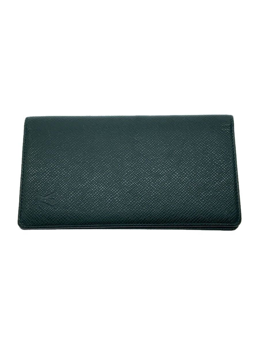 【中古】LOUIS VUITTON◆ポルト・バルール・カルト・クレディ_タイガ_GRN/--/GRN/メンズ【服飾雑貨他】