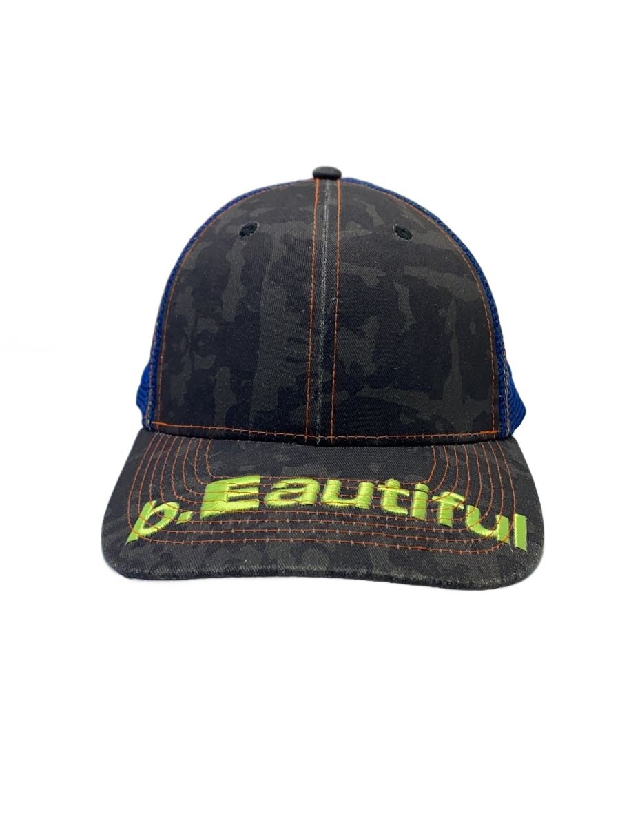 【中古】b.Eautiful/Soto Trucker Hat/--/ポリエステル/マルチ色つや/間鴨フラ/メンズ//【服飾雑貨他】
