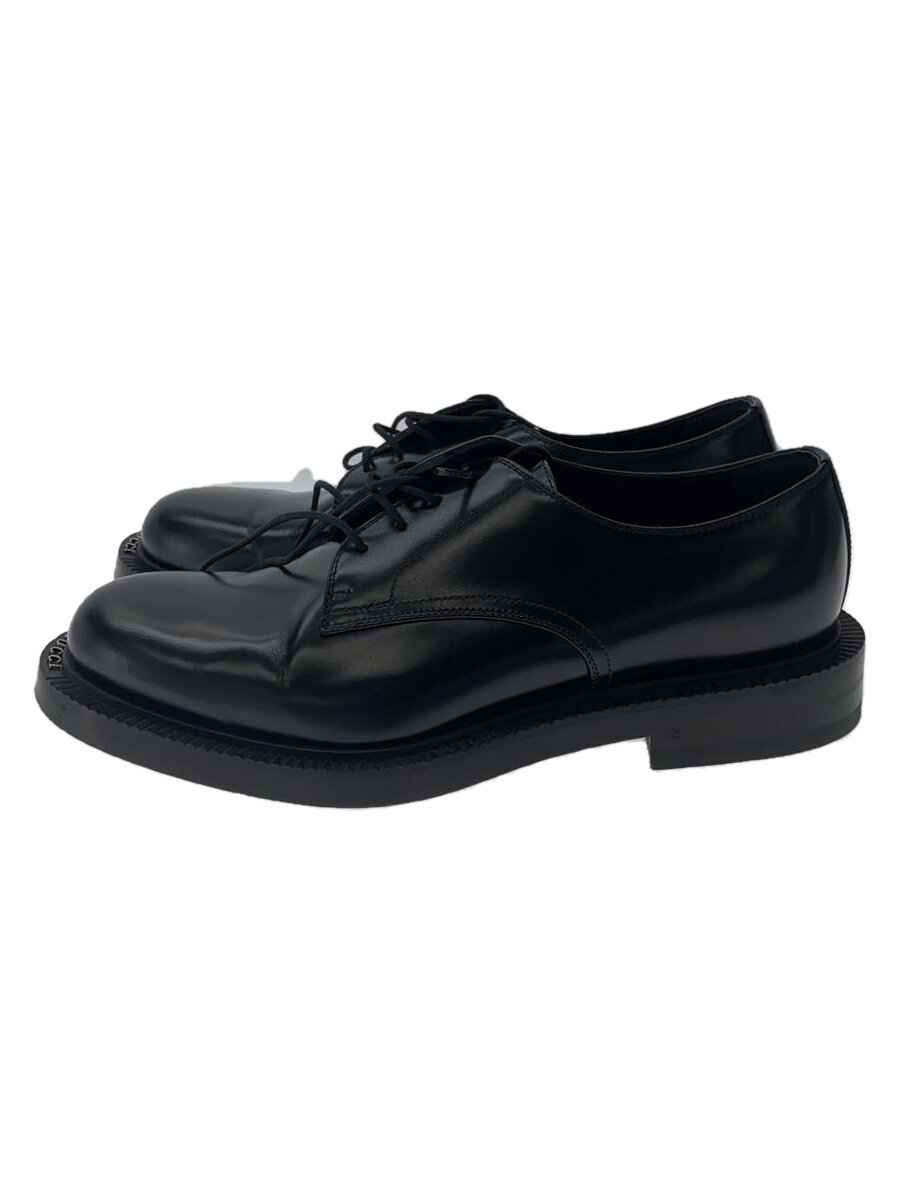 【中古】GUCCI◆ロゴダービーシューズ/UK6/BLK/T94178【シューズ】