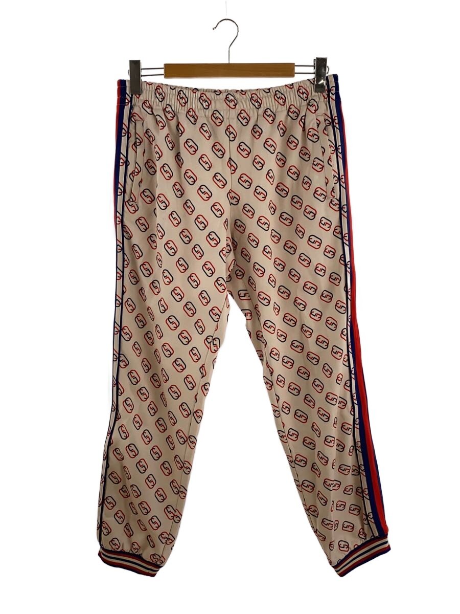【中古】GUCCI◆ルーズプリントジョギングパンツ/ボトム/L/ポリエステル/BEG/575738-XJBA7//【メンズウェア】｜2ｎｄ STREET 店
