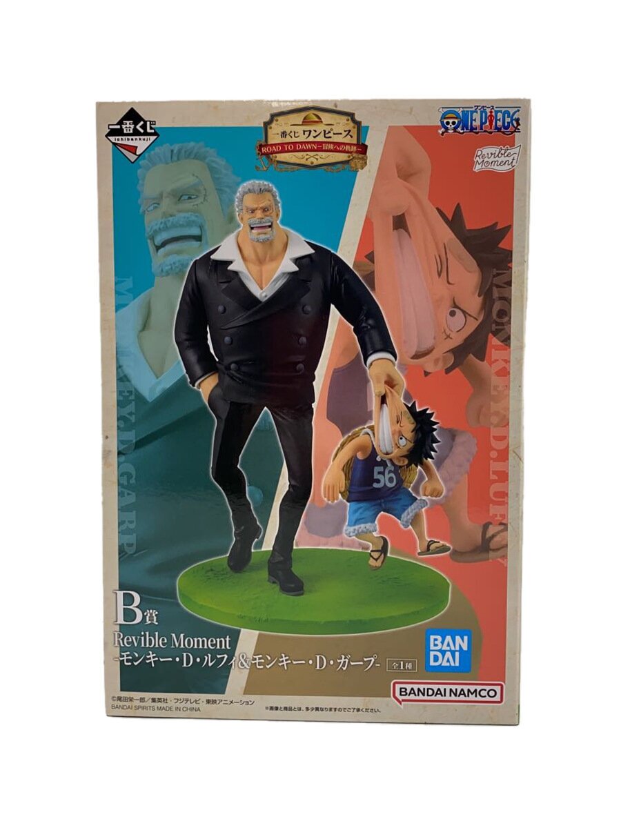 【中古】BANDAI SPIRITS◆フィギュア/ルフィ&モンキー・D・ガープ/ワンピース【ホビー】