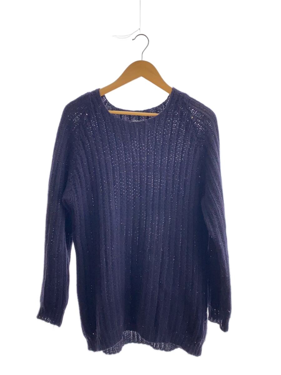 【中古】Maison Margiela◆編み物・ティーシャツ(朦朦たる)/アクリル樹脂/NVY/333-17333/モヘア混/モヘヤ混//【メンズウェア】