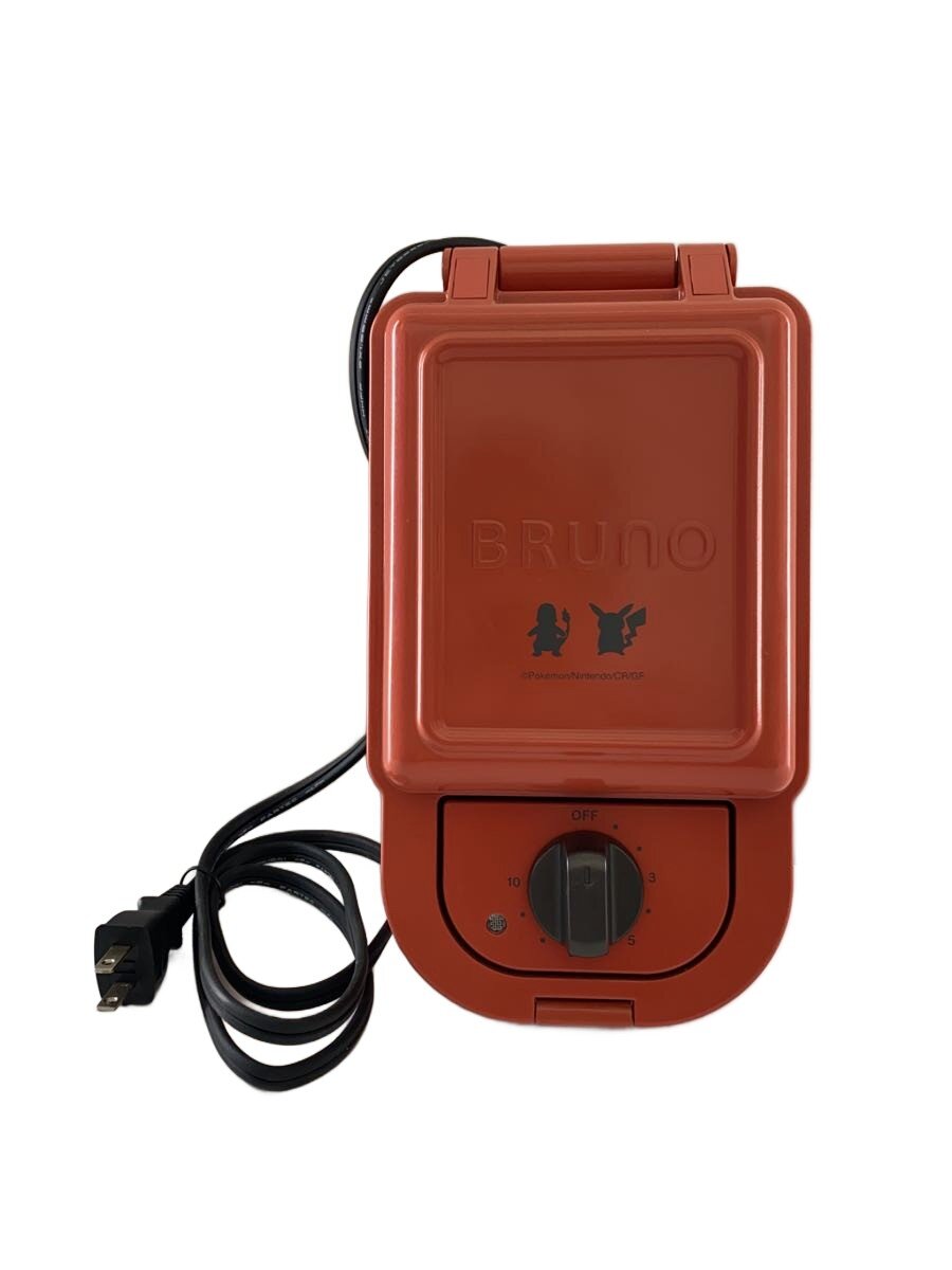 【中古】BRUNO◆ポケモン ホットサンドメーカー シングル BOE131【家電・ビジュアル・オーディオ】