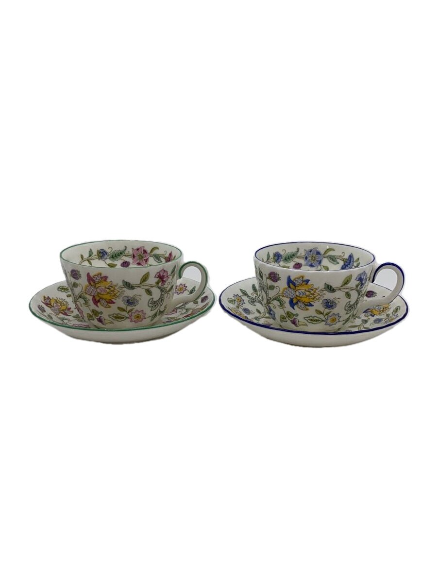 【中古】Minton◆カップ&ソーサー/2点セット/WHT【キッチン用品】