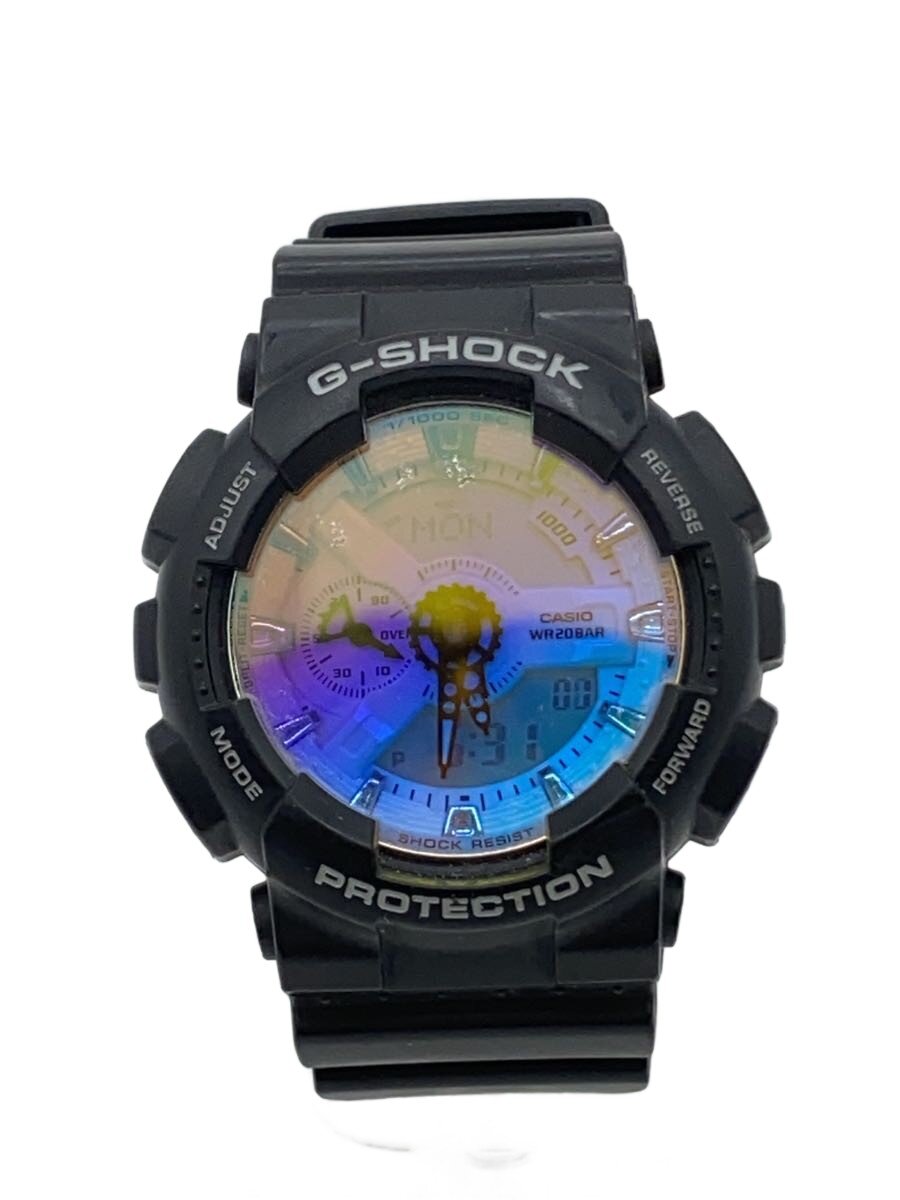 【中古】CASIO◆石英ウオッチ_G-SHOCK/デジアナ/BLK/BLK【服飾雑貨他】