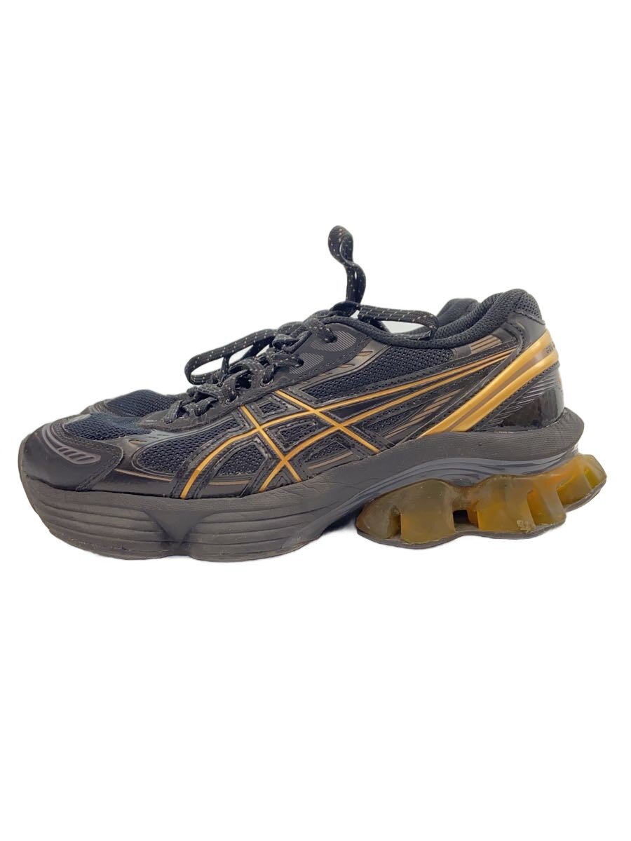 【中古】ASICS◆GEL-KINETIC FLUENT/BLACK GOLD/23.5糎/BLK/1203A591【シューズ】