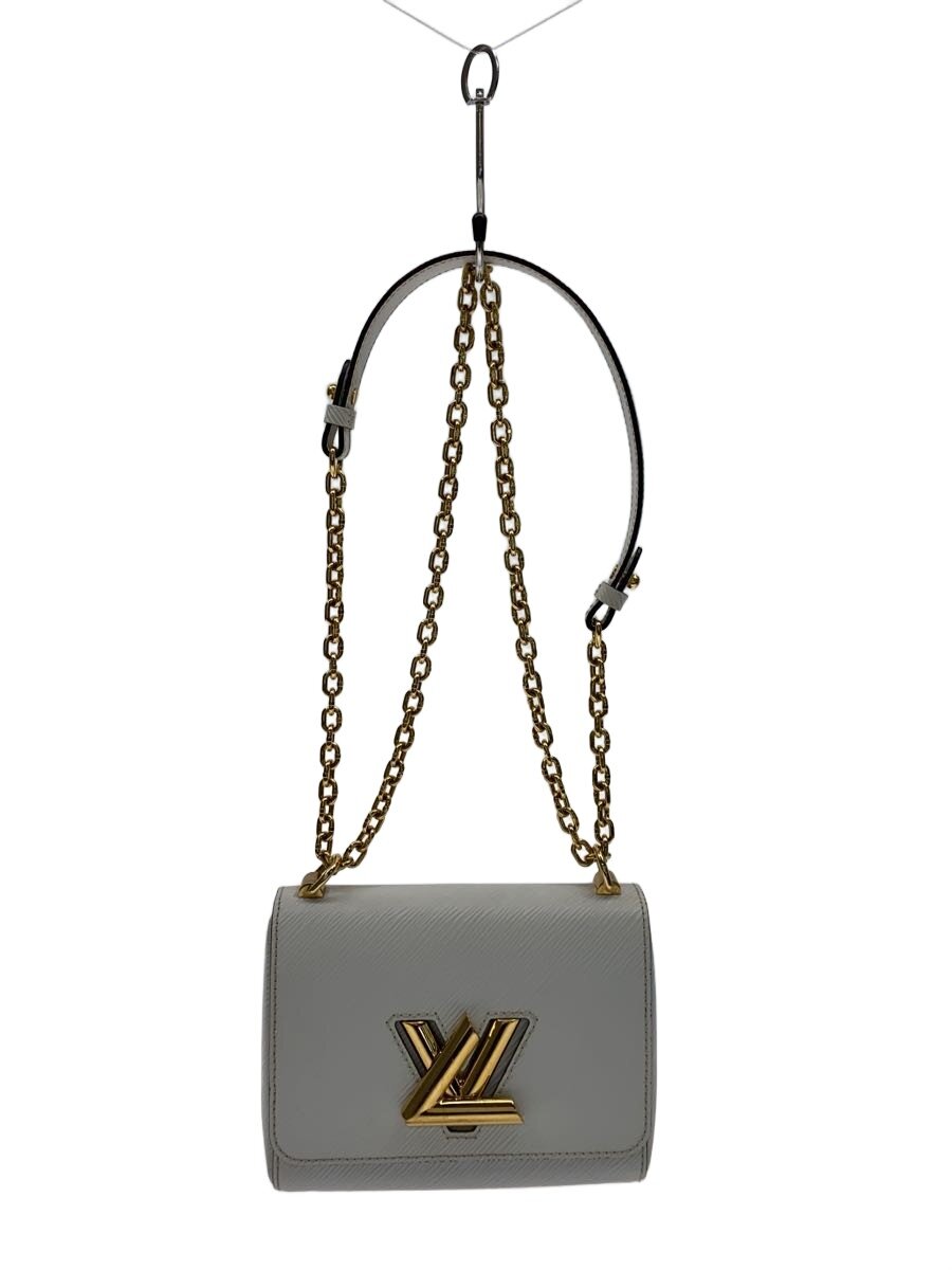 【中古】LOUIS VUITTON◆捻じれPM_エピ/牛皮/WHT/無地//【御徒面子】