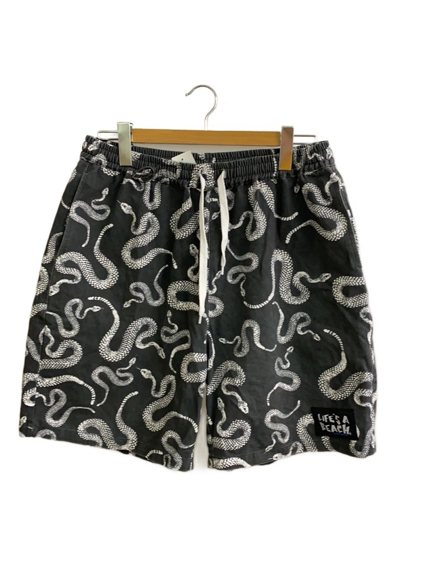 【中古】遊撃手ズボン下/XL/綿織物/GRY/毛の荒物/lifesabeach 蛇蠍柄//【メンズウェア】