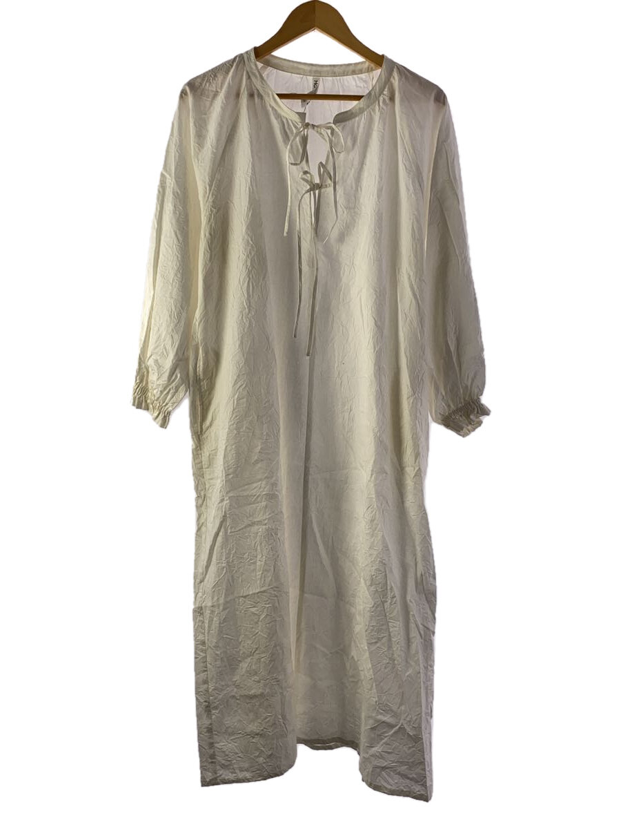 【中古】HaTaKaKe/長袖ワンピース/0/コットン/WHT/DSSOP002//【レディースウェア】|2nd STREET 店