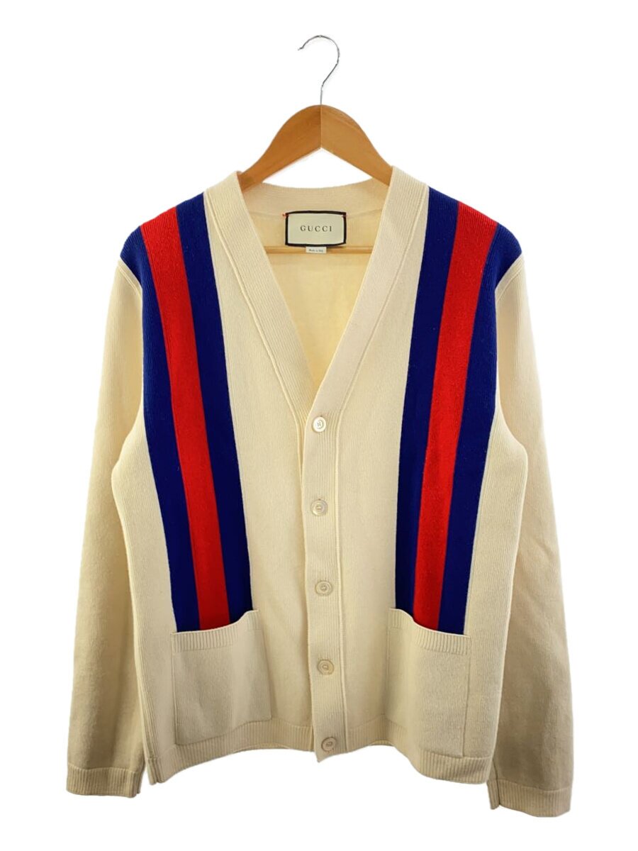 【中古】GUCCI◆ジレー(朦々たる)/S/羊毛/BEG/522548-X9U83【レディースお召しもの】