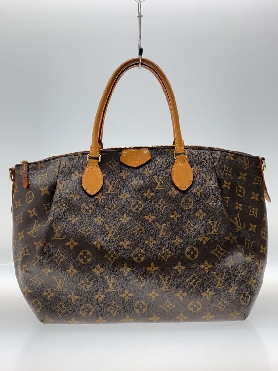 【中古】LOUIS VUITTON◆チュレンGM_モノグラム・キャンバス_BRW/PVC/BRW/総柄【バッグ】｜2ｎｄ STREET 店