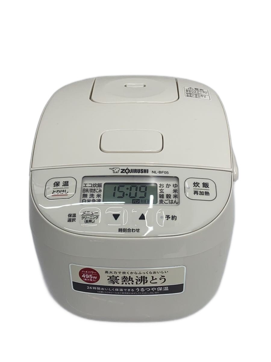 【中古】ZOJIRUSHI◆炊飯器 限界炊き NL-BF05//【家電・視覚的・オーディオ】